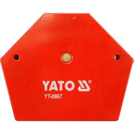 YATO Mágneses hegesztő tartó 111x136x24mm